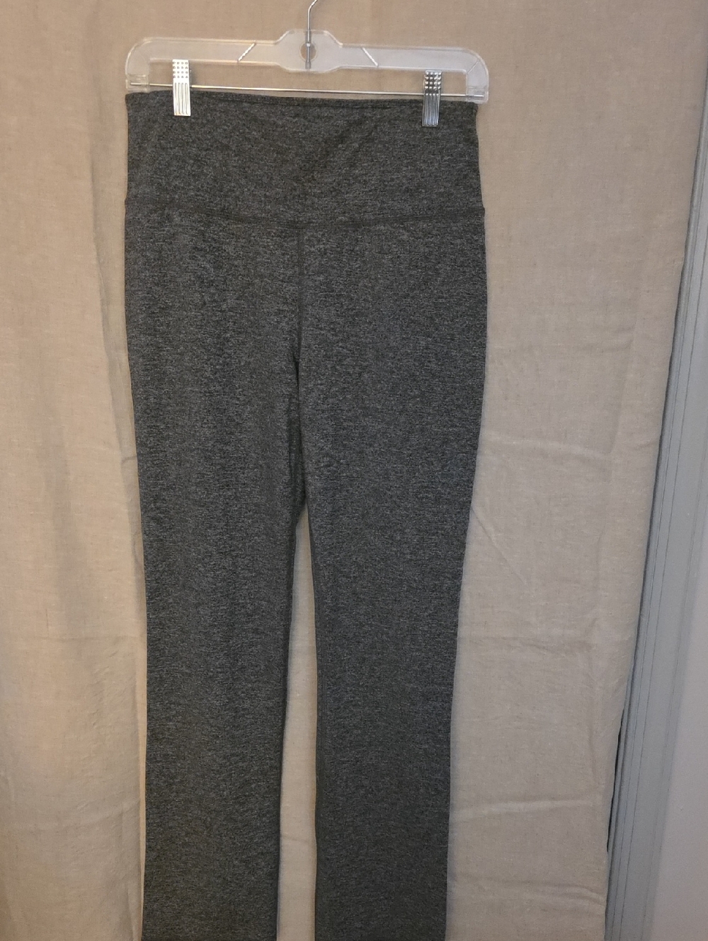 Avia Heathered Dark Gray High-Waist Leggings